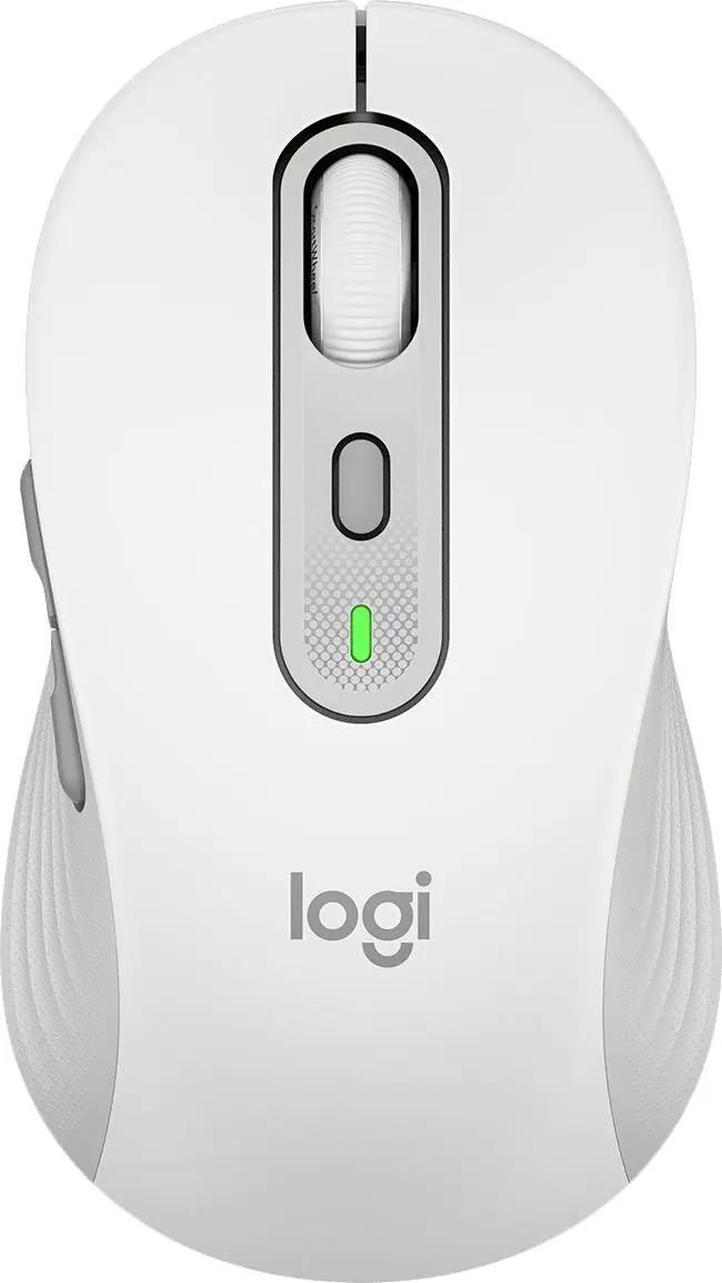 Мышь беспроводная Logitech M750, Bluetooth/Радио, оптическая, USB, 4000dpi, белый [910-006271]